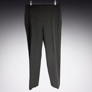 Talbots Heathered Charcoal Slim Pants